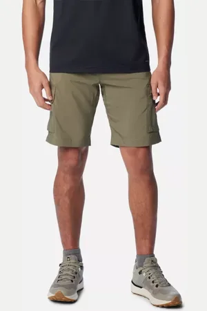 Columbia Silver Ridge Utility Cargo Walking Shorts - Stone Size 34 - Men