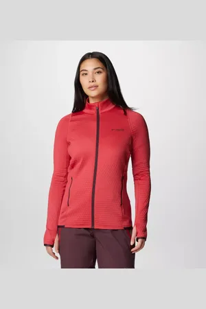 Columbia Crystal Leaf Omni-Heat Helix Technical Jacket - Daredevil Size M - Women