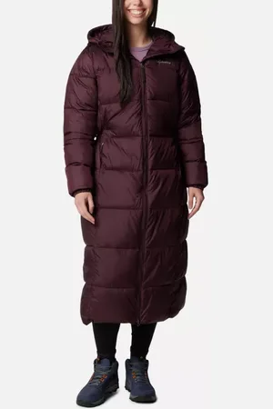 Columbia Puffect II Long Puffer Jacket - Moonvista Size M - Women