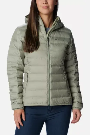 Columbia Lake 22 II Down Hooded Jacket - Safari Size XL - Women