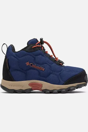 Columbia Firecamp III Mid Waterproof Walking Shoe - Shadow Rusty Size 7 UK - Children