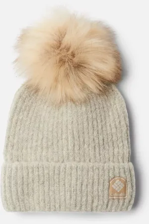Columbia Winter Blur Pom Pom Beanie - Chalk Size O/S - Unisex
