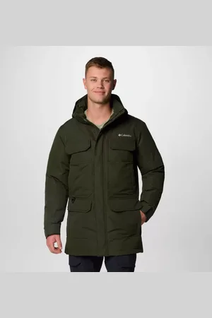 Columbia Landroamer II Waterproof Down Parka - Greenscape Size XL - Men