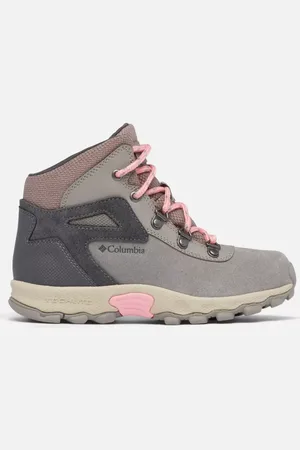 Columbia Newton Ridge Amped Hiking Boot - Stratus Pink Orchid Size 1 UK - Children