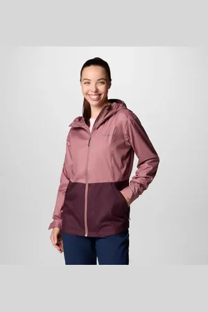 Columbia Inner Limits III Waterproof Jacket - Fig Moonvista Size S - Women