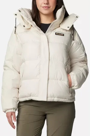 Columbia Snowqualmie II Puffer Jacket - Chalk Size L - Women