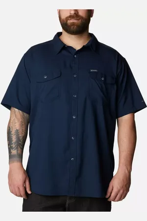 Columbia Utilizer II Solid Short Sleeve Shirt - Extended Size - Size 1X - Men