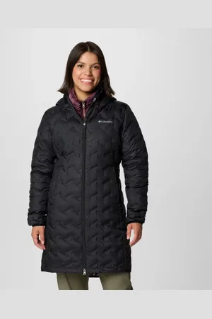 Columbia Delta Ridge II Hooded Long Down Puffer - Size S - Women