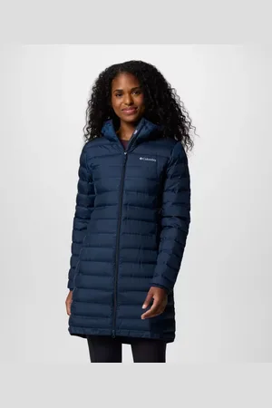 Columbia Lake 22 II Down Long Hooded Jacket - Size M - Women