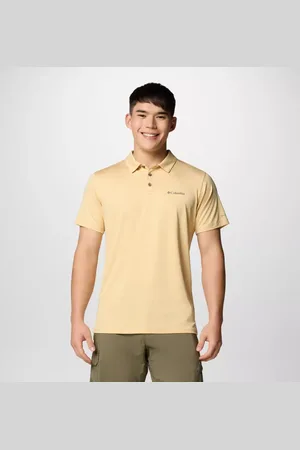 Columbia Tech Trail Utility Polo - Sand Dune Size S - Men
