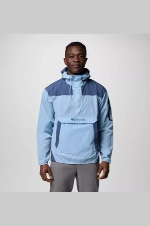 Columbia Challenger Windbreaker Anorak - Ripple Dark Mtn Size L - Men