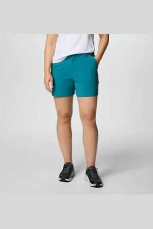 Columbia Summit Valley Hiking Shorts II - River Blue Size 6 UK - Women