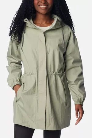Columbia Splash Side II Waterproof Jacket - Safari Crinkle Size XL - Women