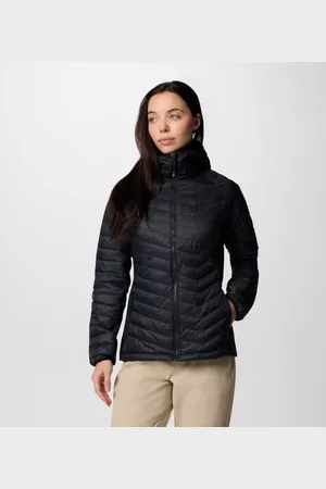 Columbia Powder Pass II Hybrid Hooded Puffer Jacket - Size L - Women