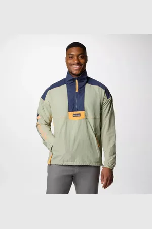 Columbia Riptide II Retro Windbreaker Anorak - Safari Nocturnal Size M - Men