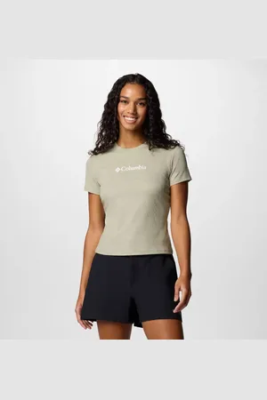 Columbia Move Technical T-Shirt - Safari Size S - Women