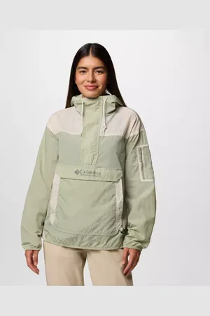 Columbia Challenger II Windbreaker - Safari Dark Stone Size XS - Women