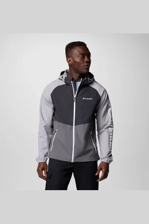Columbia Panther Creek II Hiking Softshell Jacket - Black Size XXL - Men
