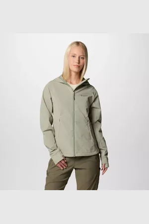 Columbia Sweet As III Hooded Softshell Jacket - Safari Size M - Women