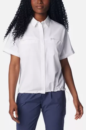 Columbia Boundless Trek II Short Sleeve Button Up - Size S - Women