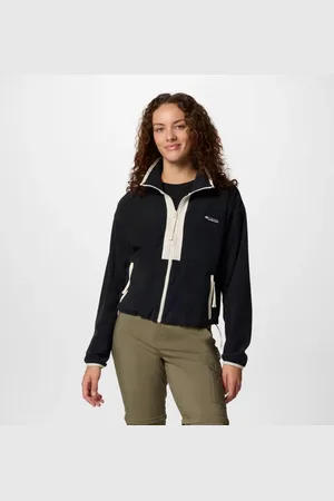 Columbia Back Bowl Casual Fleece Jacket - Size L - Women