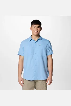 Columbia Silver Ridge Utility Lite Short Sleeve Shirt - Extended size - Ripple Size 3X - Men