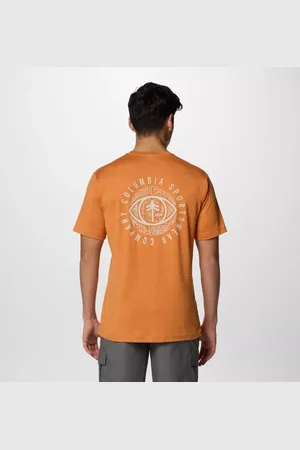 Columbia Kwick Hike Technical Graphic T-Shirt - Tuscan Planet Watch Size M - Men