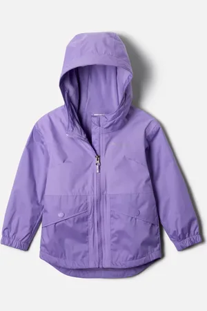 Columbia Rainy Trails III Fleece Lined Waterproof Jacket - Girl - Size 3T (3 years) - Toddler