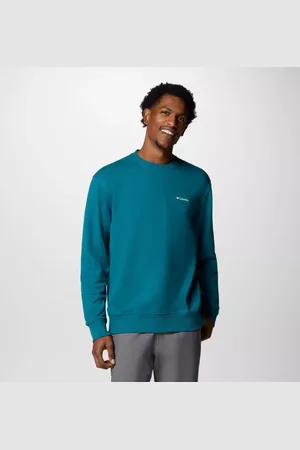 Columbia Marble Canyon French Terry Sweatshirt - River Blue Size M - Men