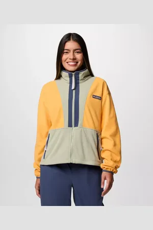 Columbia Back Bowl Casual Fleece Jacket - Summer Safari Size XL - Women