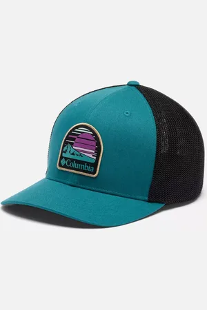 Columbia Mesh Snapback - River Blue Black Peaceful Perspective Size L/XL - Unisex