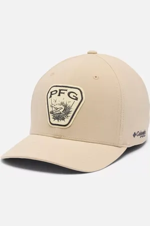 Columbia PFG Uncharted Ball Cap - Ancient Fossil Shark PFG Gear Gator Size S/M - Unisex