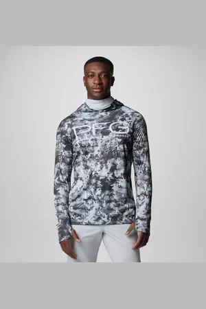 Columbia PFG Super Terminal Tackle Vent Hoodie - Seamoss Size S - Men