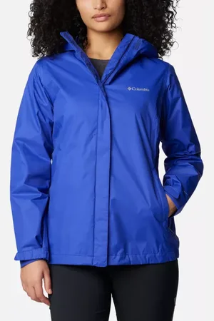 Columbia Arcadia II Rain Jacket - Blue Size S - Women