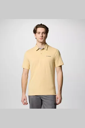 Columbia Nelson Point Polo - Sand Dune Size M - Men