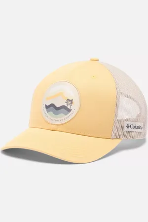Columbia Mesh Snap Back Hat - Sand DuneDark StoneCircular Landscape Size O/S - Unisex