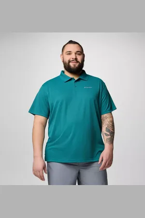 Columbia Utilizer Technical Polo - Extended Size - River Blue Size 1X - Men