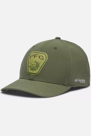 Columbia PFG Uncharted Ball Cap - Cypress Dark Stone PFG Gear Gator Size S/M - Unisex