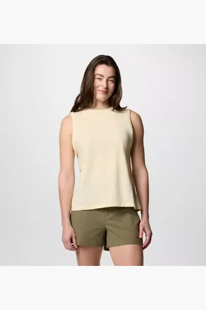 Columbia - Women Sun Trek II Technical Tank - Lemon Wash Size M - Women