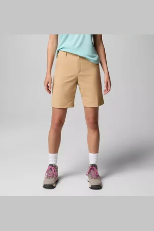 Columbia Leslie Falls Long Hiking Shorts II - Canoe Size 20 UK - Women