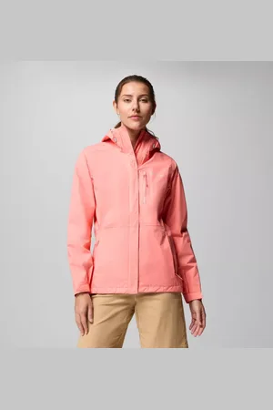 Columbia Pouring Adventure III Waterproof Hiking Jacket - Alpenglow Size XL - Women