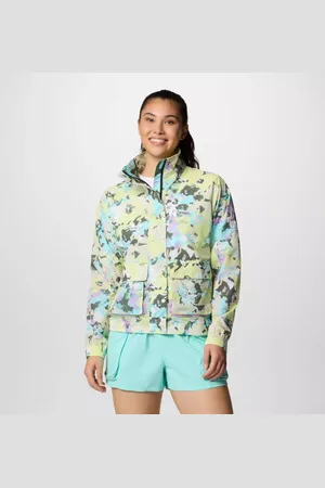 Columbia PFG Open Water Windbreaker - Spring Wildblooms Size XL - Women