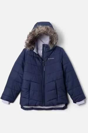 Columbia Katelyn Crest III Hooded Insulated Jacket - Nocturnal Size XL (18 years) - Girls