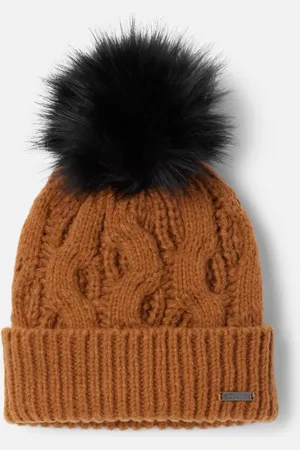 Columbia Boundless Days Cable Knit Pom Beanie - Size O/S - Unisex