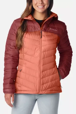 Columbia Westridge Hooded Down Jacket - Beetroot Faded peach Size S - Women