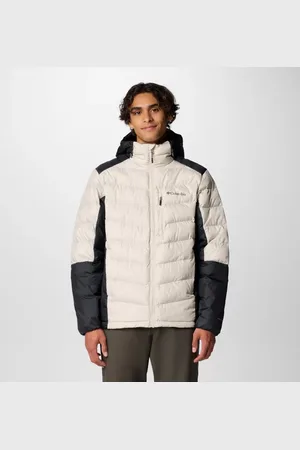 Columbia Labyrinth Loop II Insulated Hooded Jacket - Dark Stone Black Size S - Men