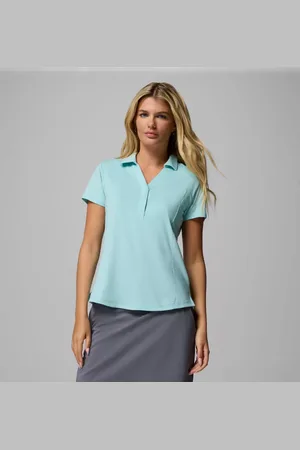 Columbia Ridgehaven Technical Polo - Spray Size L - Women
