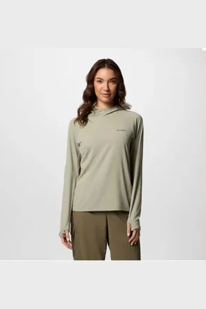 Columbia Skien Valley Hoodie - Safari Size M - Women