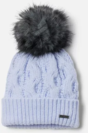 Columbia Boundless Days Cable Knit Pom Beanie - Snowdrift Size O/S - Unisex