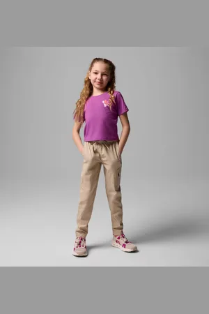 Columbia Silver Ridge Utility Cargo Hiking Trousers - Ancient Fossil Size XXS (4-5 years) - Girls